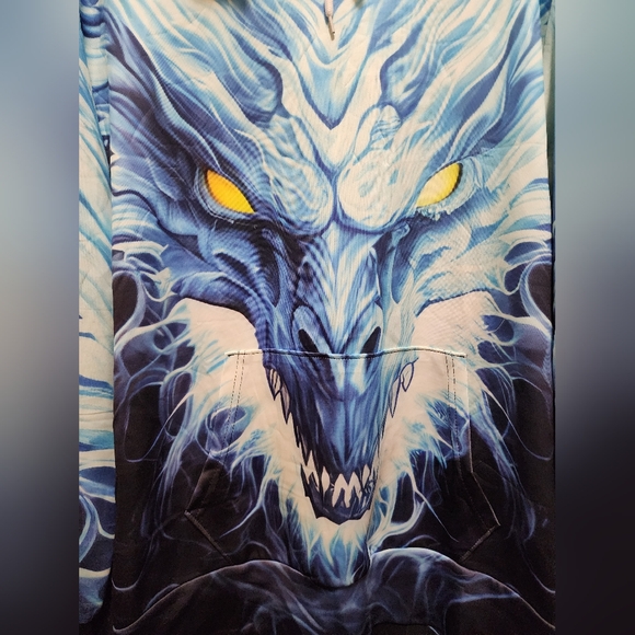 Blue Dragon Hoodie and Pants Set - Picture 5 of 5